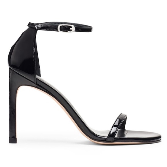 Stuart Weitzman Shoes - Black Stuart Weitzman Nudist Heels 9.5